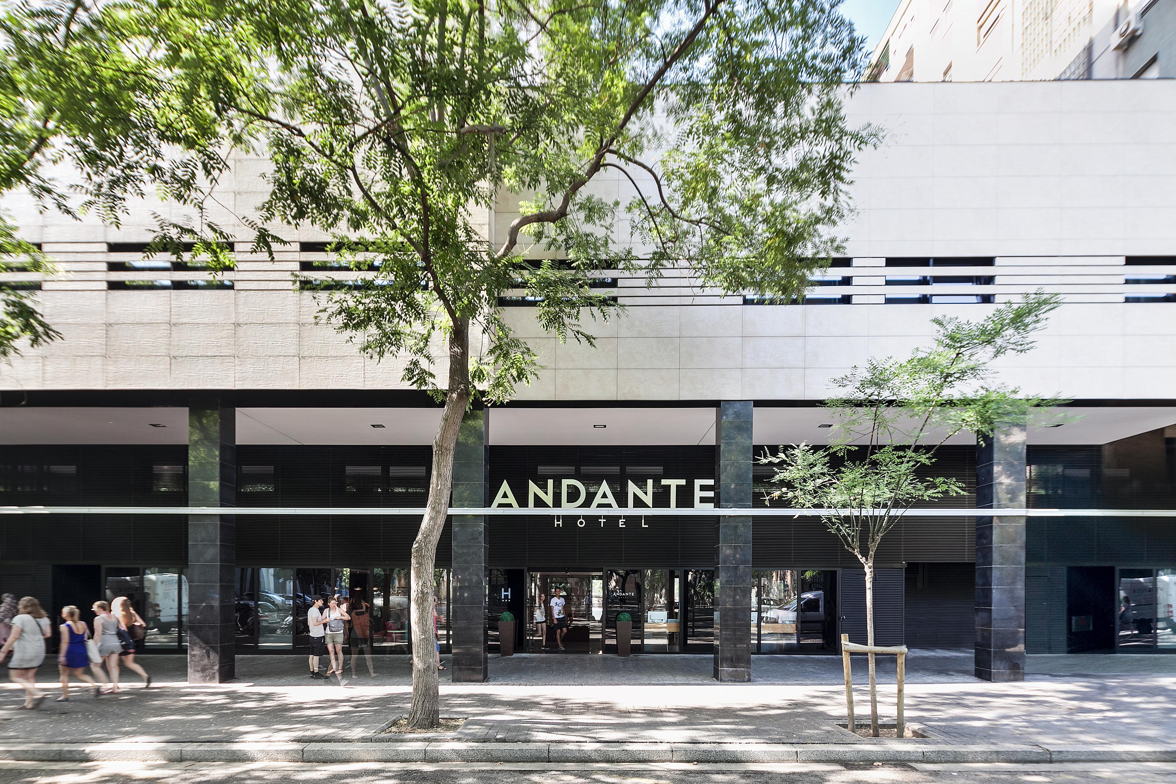 Andante Hotel Барселона Экстерьер фото